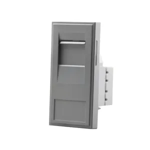 RJ45 CAT-6A OUTLET MODULE - GREY
