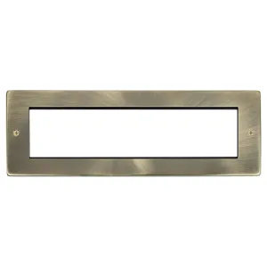 Small New Media Unfurnished Front Plate & Yoke - 8