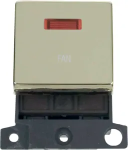 20A DP INGT SW+NEON BR "FAN"