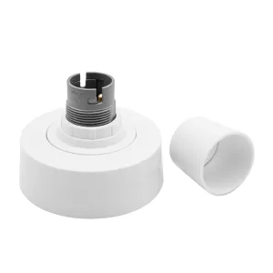 T2 BC Loop-in Batten Safety Lampholder with Straig