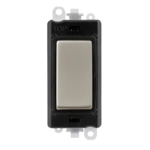 20AX 2 Way Switch Module - Black - Pearl Nickel