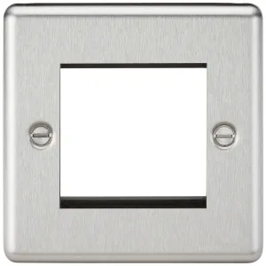 2G Modular Faceplate - Brushed Chrome