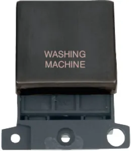 MINIGRID 20A DP SWITCH MODULE - MATT BRONZE - WASH