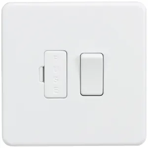13A Switched Fused Spur Unit - Matt White