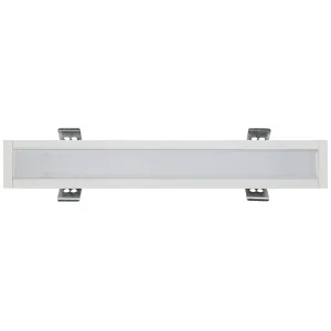 Luminaire, Contour Recessed Linear Dimmable, 3000K Opal Diffuser