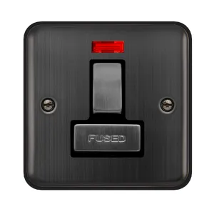 13A INGOT DP SWITCHED FUSED CONNECTION UNIT WITH N