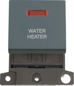 20A DP INGT SW+NEON BK "WATER HEATER"