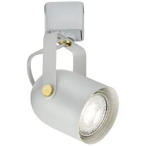 230V GU10 Track Spotlight - White