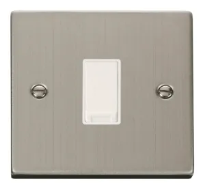 1 Gang Intermediate 10AX Switch - White