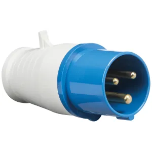 240V IP44 16A Plug  2P+E
