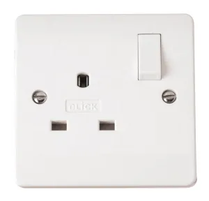 13A 1 Gang DP Switched Non-Standard Socket Outlet