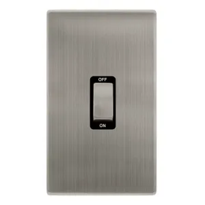 Definity Complete - 50A 2 Gang Double Pole Switch