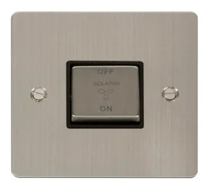 10A INGOT 3 POLE FAN ISOLATION PLATE SWITCH