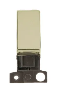 13A Resistive 10AX DP Switch - Brass