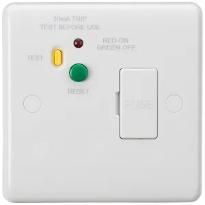 13A RCD Fused Spur Unit (Type A) - 30mA