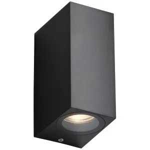 ALANA - 230V IP65 GU10 Polycarbonate Up/Down Wall