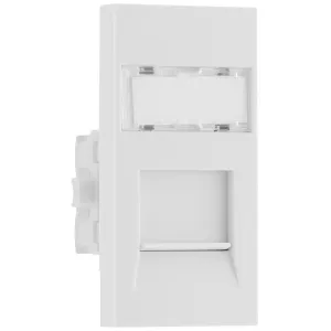 EURO MODULE DATA MODULE INSERT - RJ45, CAT6 (IDC)