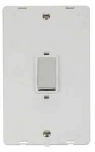 Definity - 50A 2 Gang Double Pole Switch (Vertical