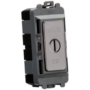 20AX DP key module (marked EMG LTG TEST) - black n