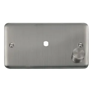 2 Gang Dimmer Plate & Knob (630W or 1000W) - 1 Ape