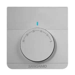 CHOICE PLUS ROOM THERMOSTAT ELECTRONIC SILVER