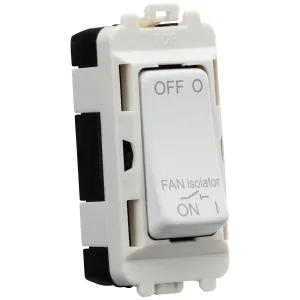 10A Fan Isolator Module - Matt White