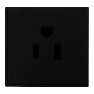 16A 110V US Socket Outlet - Black