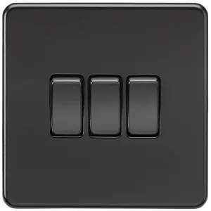 10AX 3G 2-way Switch - Matt Black