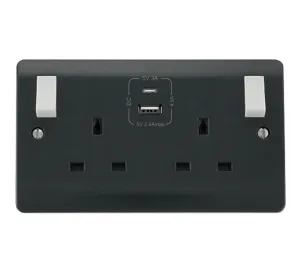 2G 13A TYPE A & C USB SKT 4.2A CMA AG