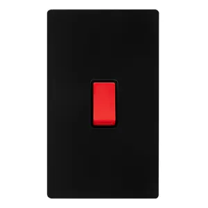 Definity Complete - 50A 2 Gang Double Pole Switch