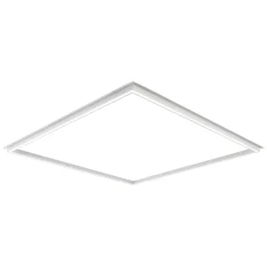 LUXFRAME RAL 9016 RECESSED PANEL 595X595MM 3500LM