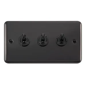 10AX 3 Gang 2 Way Toggle Switch