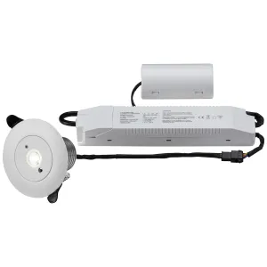 230V IP20 5W LED Emergency Downlight 5500K (non-ma