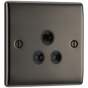 NEXUS METAL BLACK NICKEL SINGLE ROUND PIN UNSWITCH