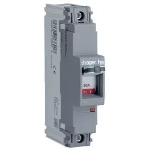 MCCB h3 x160 TM 1x80A 25kA