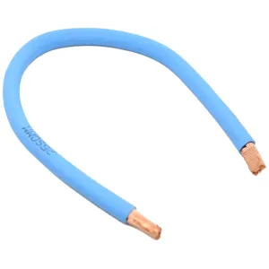 Neutral (Blue) Cable 300mm Flat/D