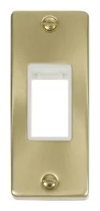 Single Architrave Plate & Aperture - White