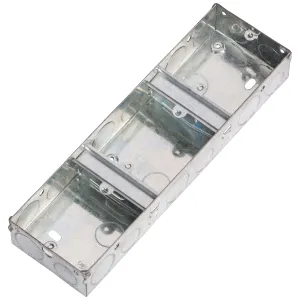 3G 35mm Triple Galvanised Steel Box
