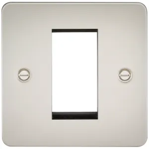 1G Modular Faceplate - Pearl