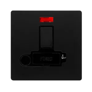 13A SWITCHED LOCKABLE CONNECTION UNIT WITH NEON &