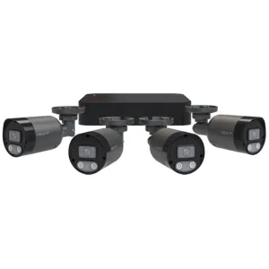 Rekor IP 24/7 IP PoE 2MP 4CH 4 Camera Bullet Kit 1