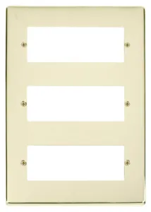 18 Minigrid Module Plate - Brass