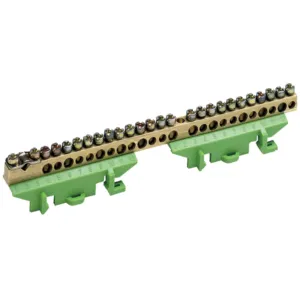 Brass terminal,1x25- 13x10- 11x16-,Earth
