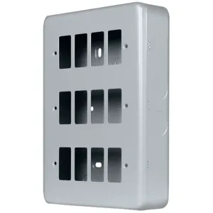 METAL CLAD PRO 12 GANG GRIDPRO FRONT PLATE