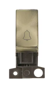 1 Way Retractive Ingot 10A Switch 'Bell' - Antique