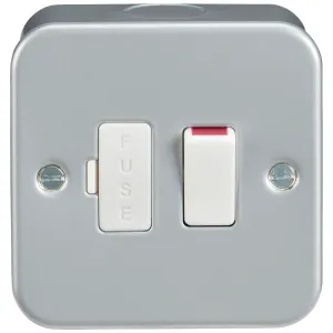 Metal Clad 13A Switched Spur Unit - Powder-coated
