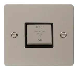 10A INGOT 3 POLE FAN ISOLATION PLATE SWITCH