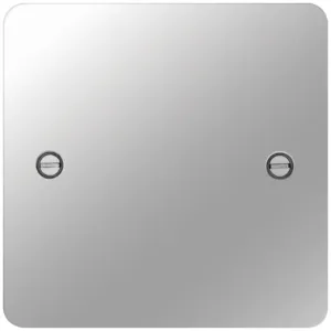 SINGLE BLANK PLATE POLISHED STEEL