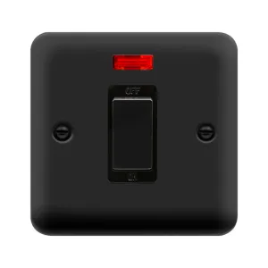 Deco Plus - 50A 1 Gang Double Pole Switch With Neo