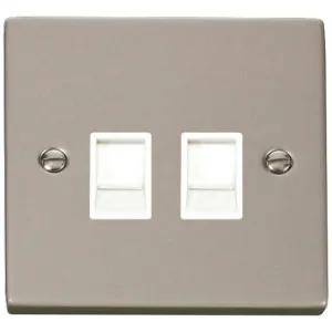 RJ45 TWIN OUTLET